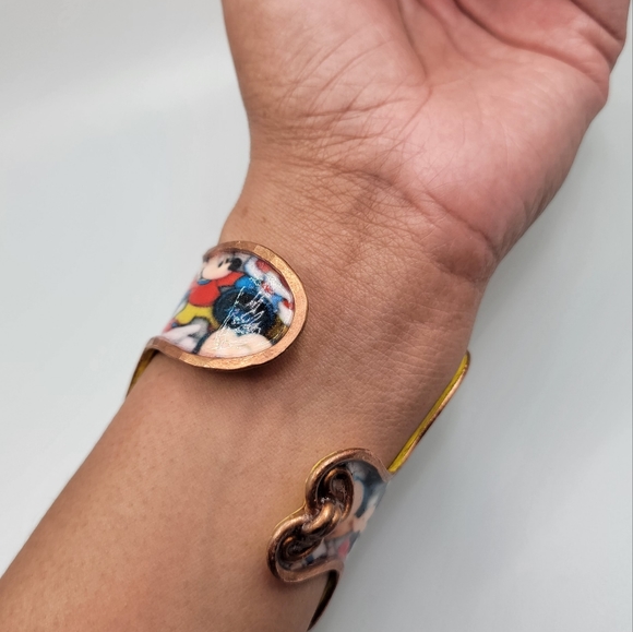 Mickey Mouse Collage Cuff - Picture 4 of 13